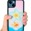 柔雾花影 Pastel Plumeria 手機殼