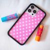 粉色波卡點 Pink Polka Dots 手機殼