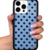 藍色波卡點 Polka Dots Blue | Blue 手機殼