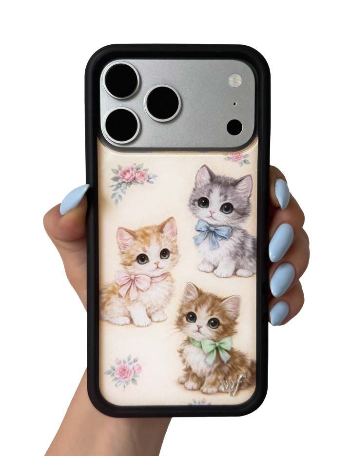 復古小貓 Vintage Kittens 手機殼