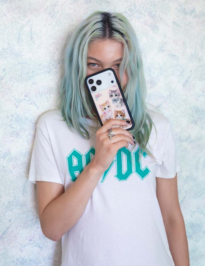 復古小貓 Vintage Kittens 手機殼