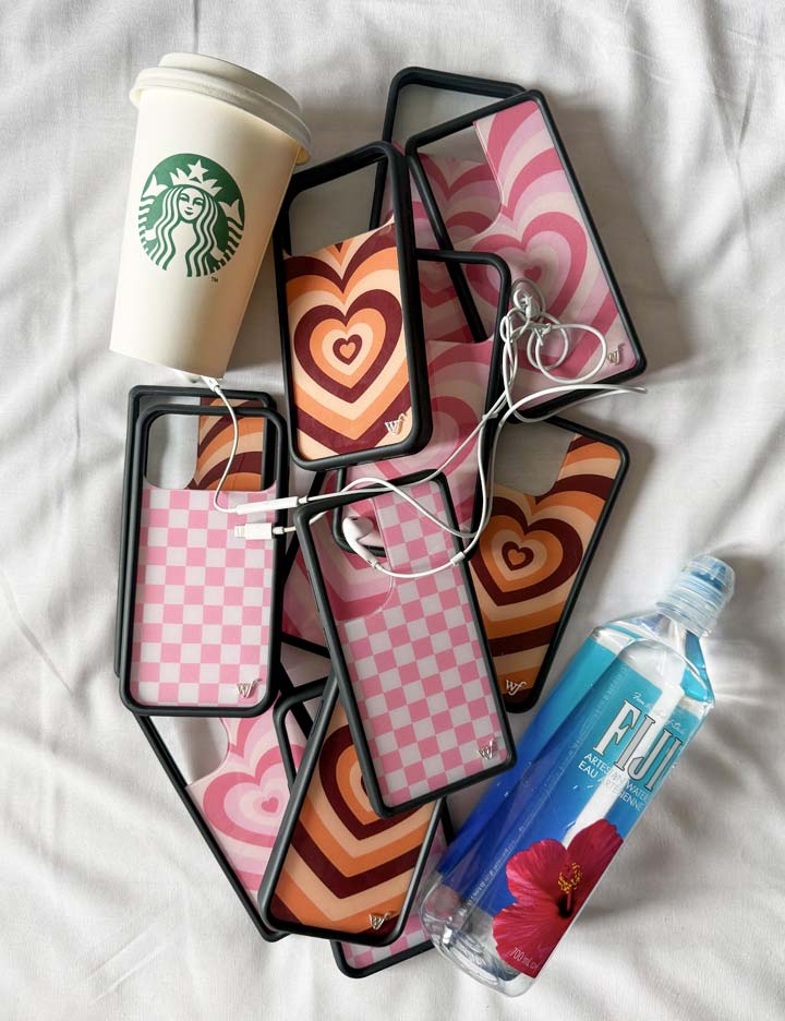 棕色拿鐵愛心 Mocha Latte Love 手機殼