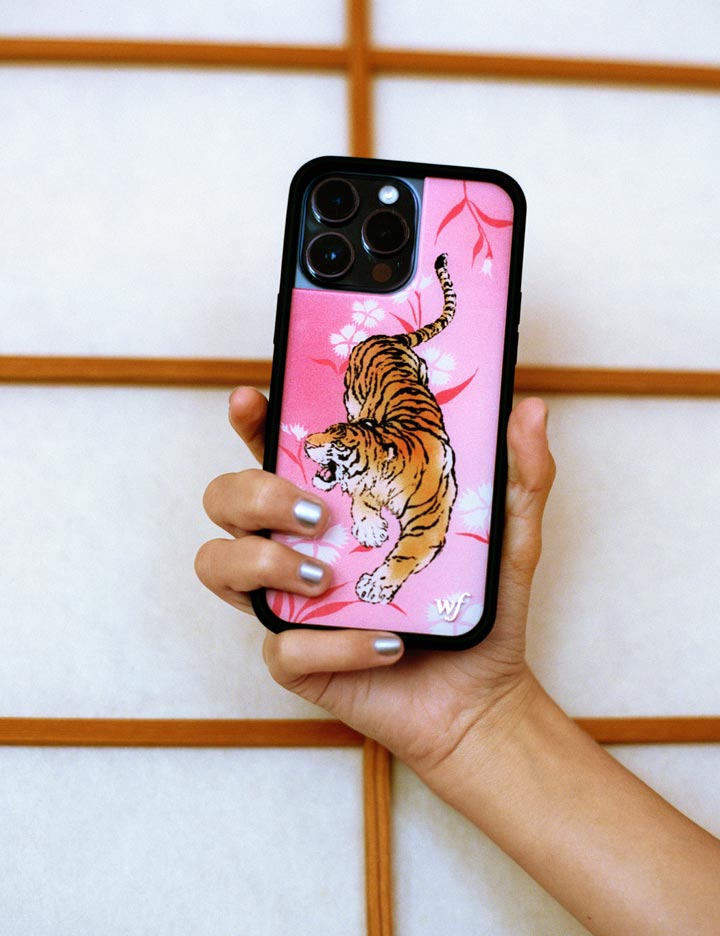 虎虎生花 Tiger Blossom 手機殼
