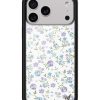 藍丁香花 Lilac and Blue Floral 手機殼