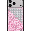 粉色貓咪 龐克系列 Pink Meow Stud 手機殼