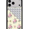 復古花卉 龐克系列 Vintage Floral Stud 手機殼