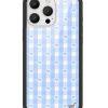 藍色愛心格子 Blue Gingham Hearts