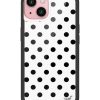 黑白波卡點 Polka Dot | White and Black 手機殼