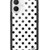 黑白波卡點 Polka Dot | White and Black 手機殼