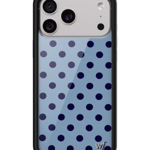 藍色波卡點 Polka Dots Blue | Blue 手機殼