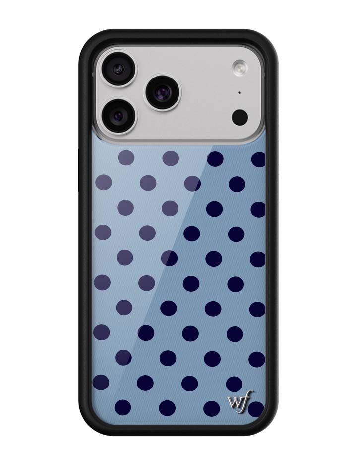 藍色波卡點 Polka Dots Blue | Blue 手機殼