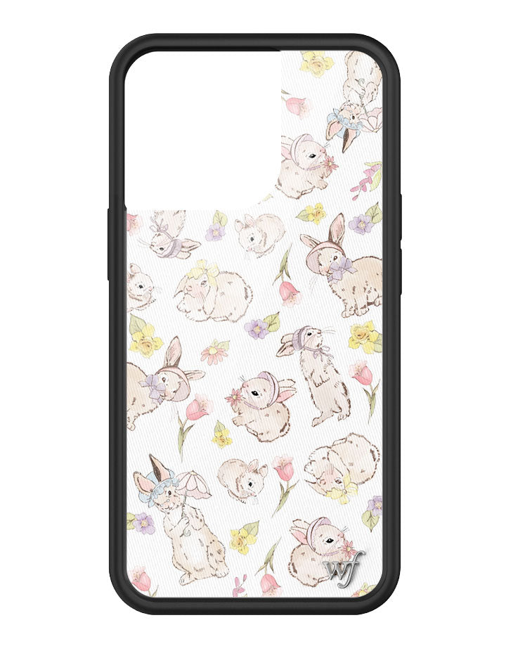 花帽小兔 Bunnies in Bonnets 手機殼