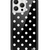 黑色波卡點 Polka Dot | Black and White 手機殼