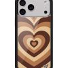 棕色拿鐵愛心 Mocha Latte Love 手機殼