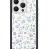 藍丁香花 Lilac and Blue Floral 手機殼
