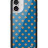 藍橙波卡點 Polka Dot | Blue and Orange 手機殼