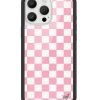 粉色棋格 Pink Checkers 手機殼