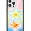 柔雾花影 Pastel Plumeria 手機殼