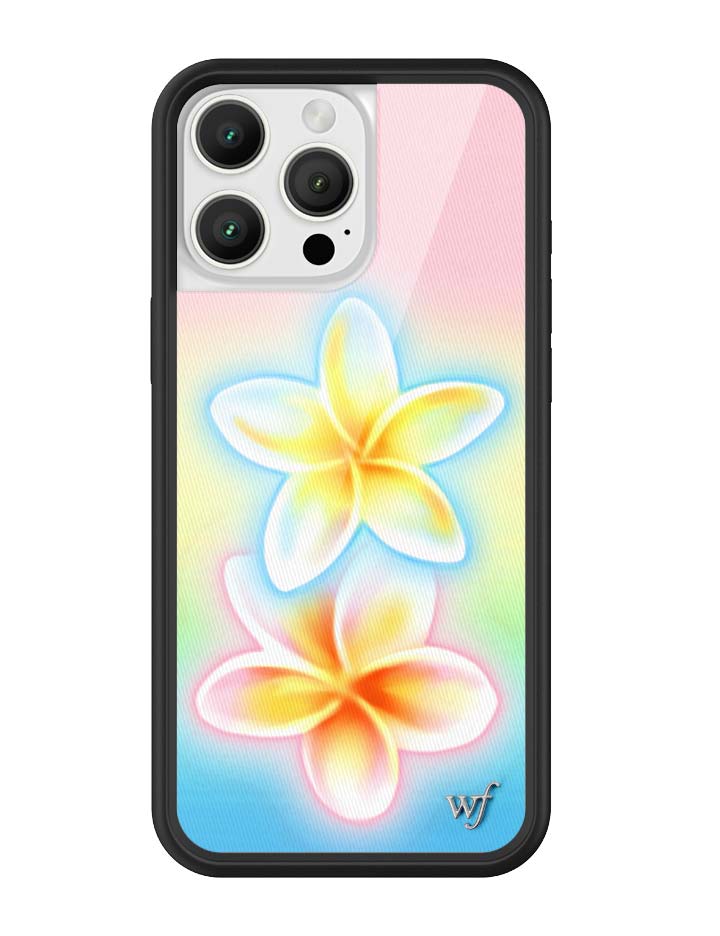 柔雾花影 Pastel Plumeria 手機殼