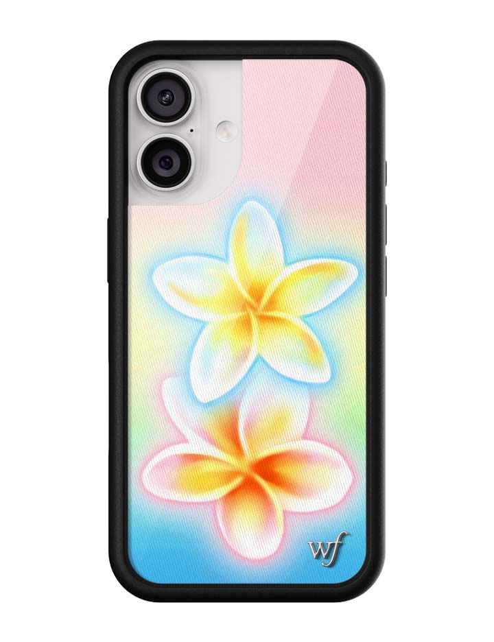 柔雾花影 Pastel Plumeria 手機殼