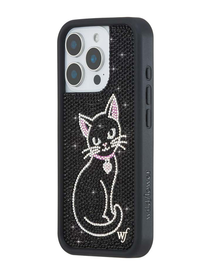 閃耀系列-黑猫 Black Cat 手機殼
