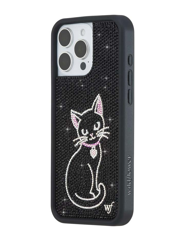 閃耀系列-黑猫 Black Cat 手機殼