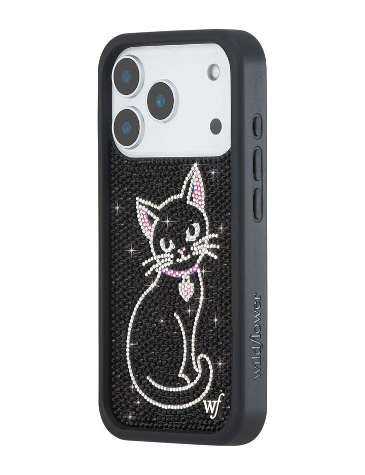 閃耀系列-黑猫 Black Cat 手機殼