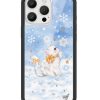 冰雪小貓 Snow Kitten 手機殼