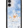 冰雪小貓 Snow Kitten 手機殼