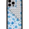 勿忘我 龐克系列 Forget Me Not Floral Stud 手機殼