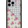 復古花卉 龐克系列 Vintage Floral Stud 手機殼