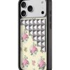 復古花卉 龐克系列 Vintage Floral Stud 手機殼