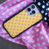 黃色波卡點 Polka Dot | Yellow and Pink 手機殼