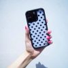 黑白波卡點 Polka Dot | White and Black 手機殼