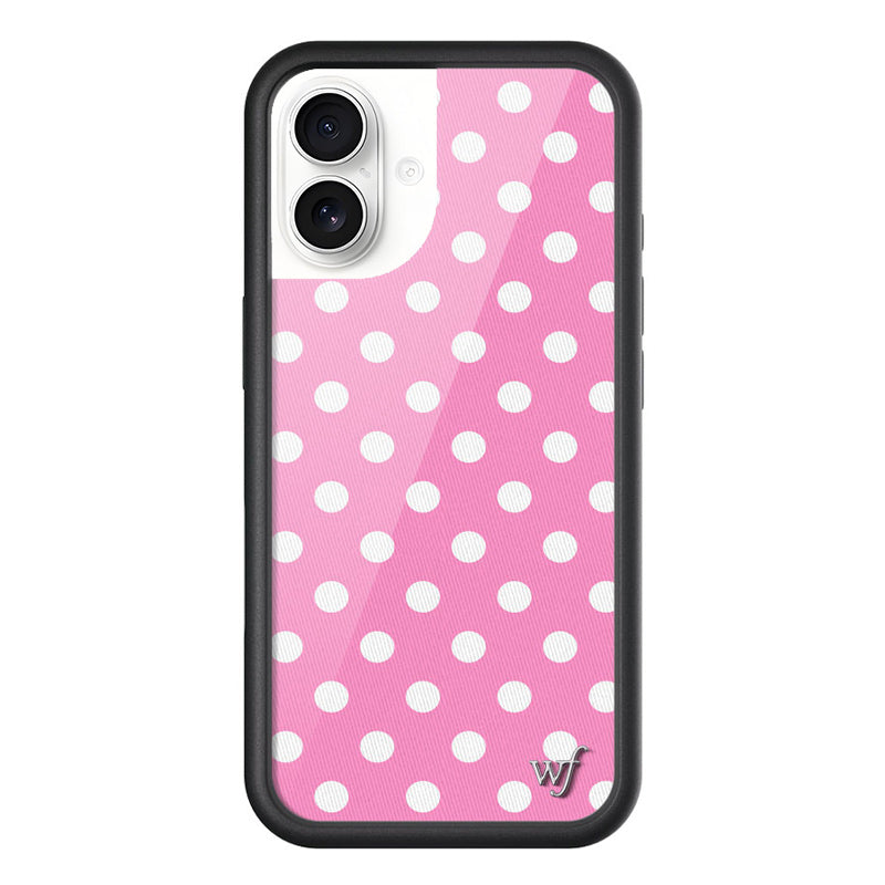 粉色波卡點 Pink Polka Dots 手機殼