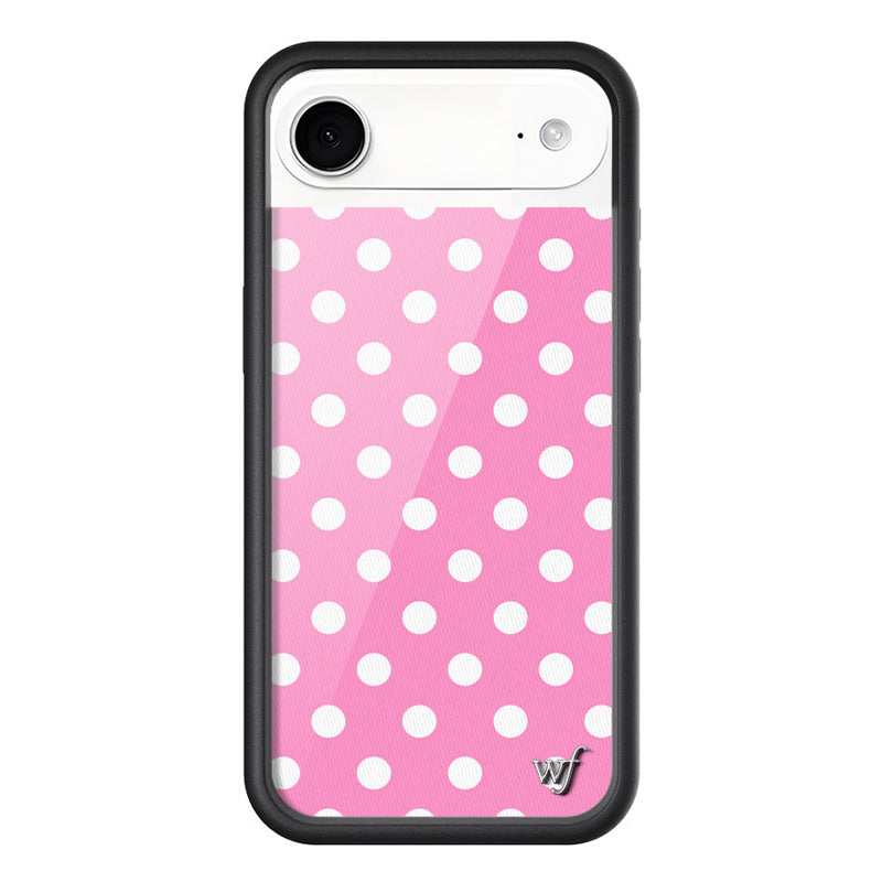 粉色波卡點 Pink Polka Dots 手機殼