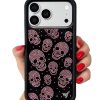 水晶骷髏 Rhinestone Skull 黑粉 聯名款 手機殼（預售）