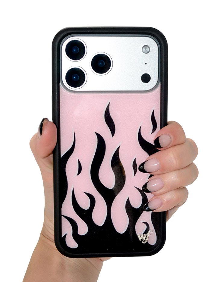 粉色火焰 Pink Flames 手機殼