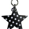 黑色波點五角星 Polka Dot Star 手機鏈