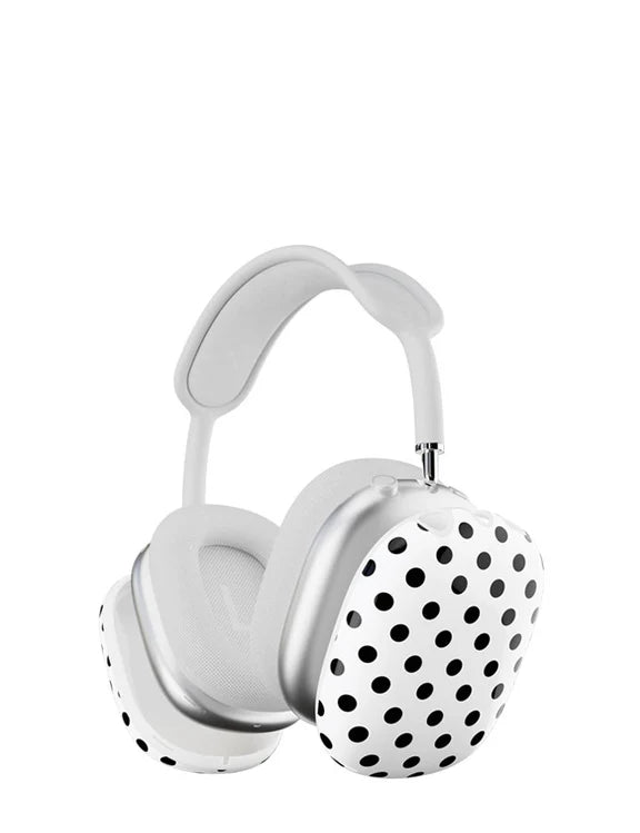 黑白波卡點 AirPods Max 耳機保護殼