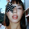 黑色波點五角星 Polka Dot Star 手機鏈