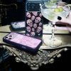 水晶骷髏 Rhinestone Skull 黑粉 聯名款 手機殼（預售）