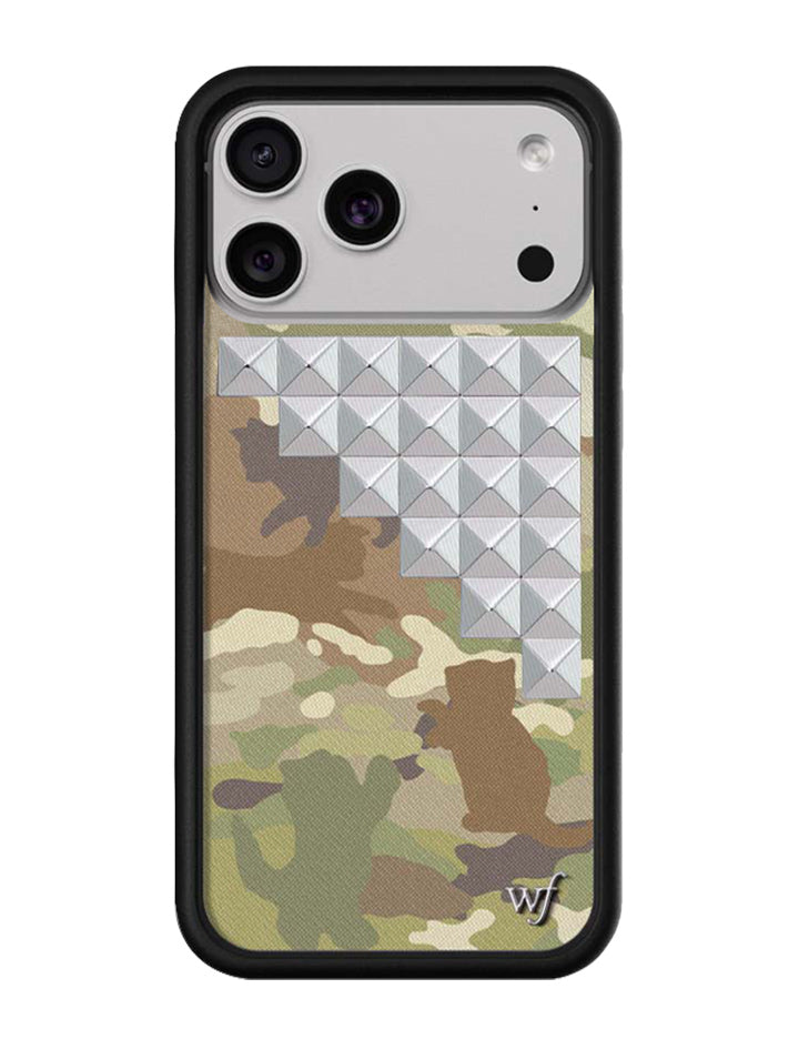 迷彩小貓 龐克系列 Cat Camo Stud 手機殼