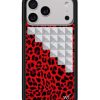 赤焰豹紋 龐克系列 Red Meow Stud 手機殼
