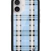 藍色格紋 Plaid | Blue 手機殼