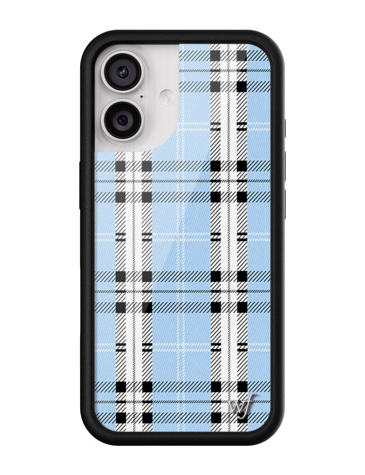 藍色格紋 Plaid | Blue 手機殼