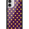 紫色波卡點 Polka Dot | Purple and Yellow 手機殼