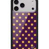 紫色波卡點 Polka Dot | Purple and Yellow 手機殼