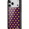 紫色波卡點 Polka Dot | Purple and Yellow 手機殼