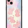 粉色小象 Pink Elephants 手機殼